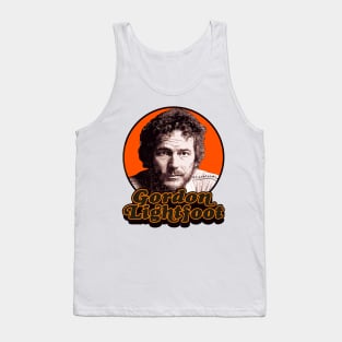 Retro Folk Rock Icon Tank Top